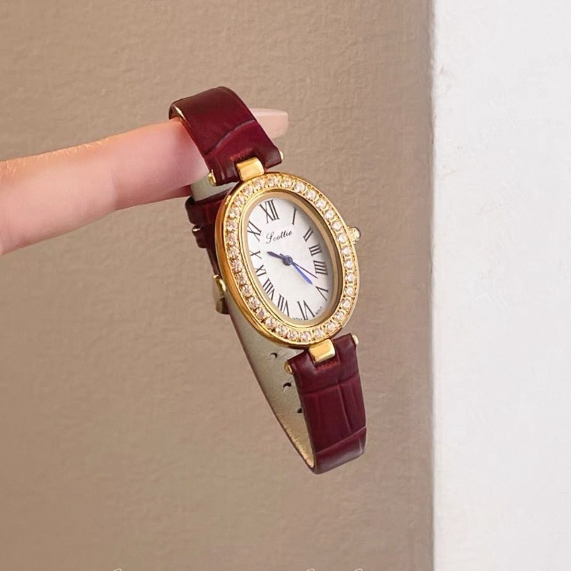 Luxury Watch Diamond - Zegarek damski Chumu z pełnym diamentowym