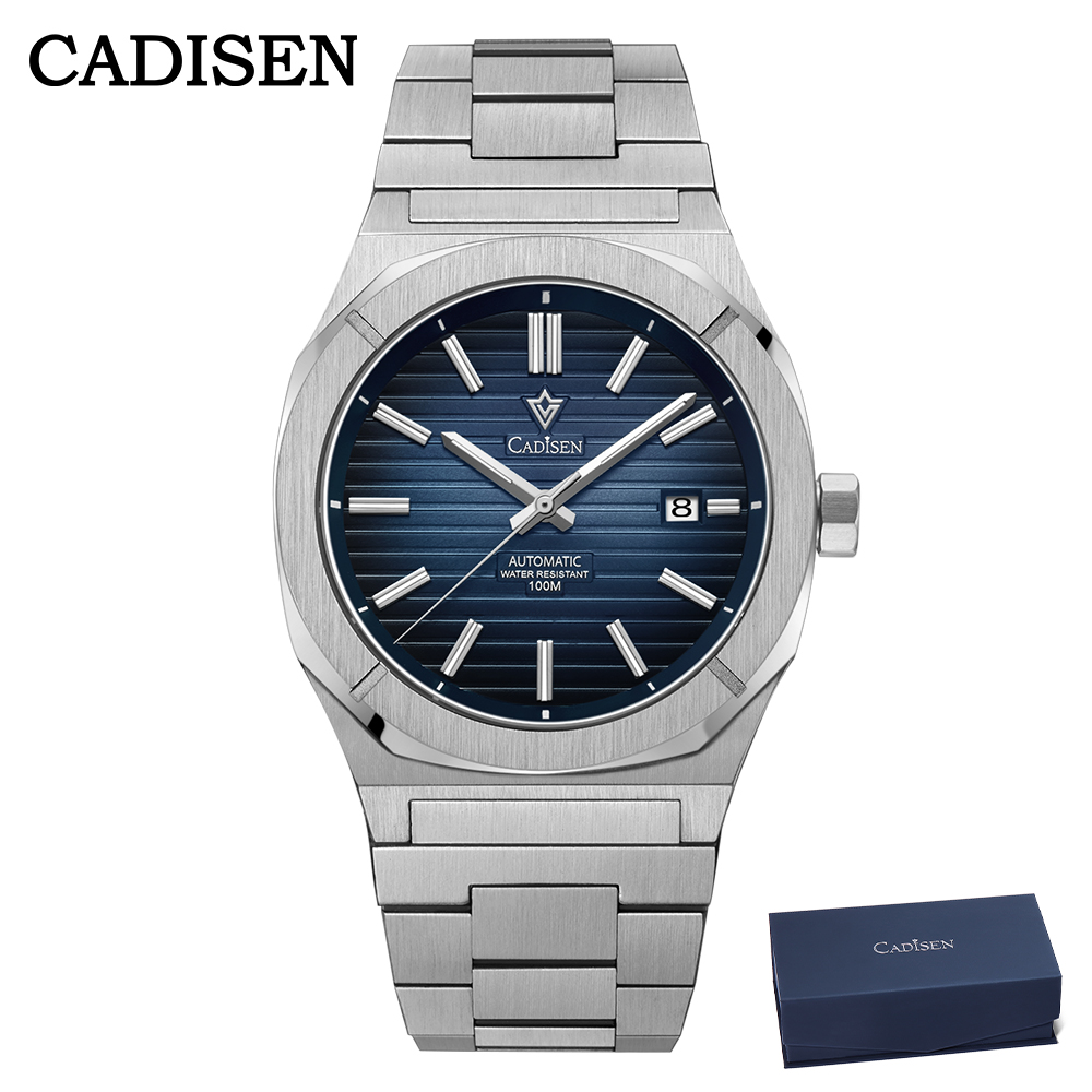 Luxury Watch Men - CADISEN 2026 Zegarek Nurkowy Szafirowe Szkło