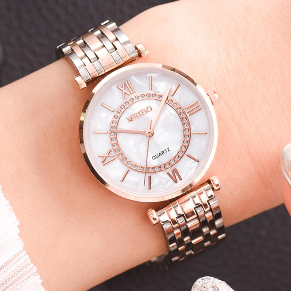 Luxury Watch Diamond - Luksusowe kryształowe damskie zegarki na bransoletce