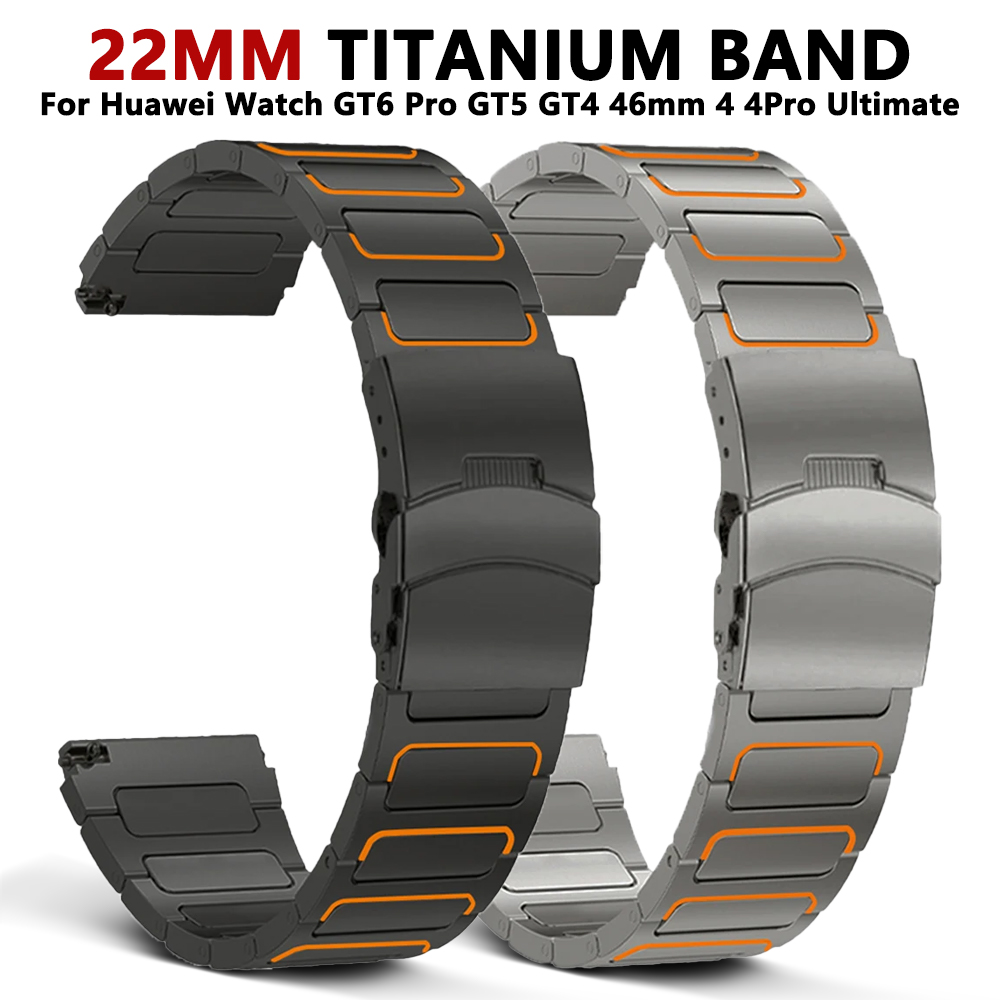 Luxury Watch Galaxy - Luksusowy tytanowy pasek 22 mm do