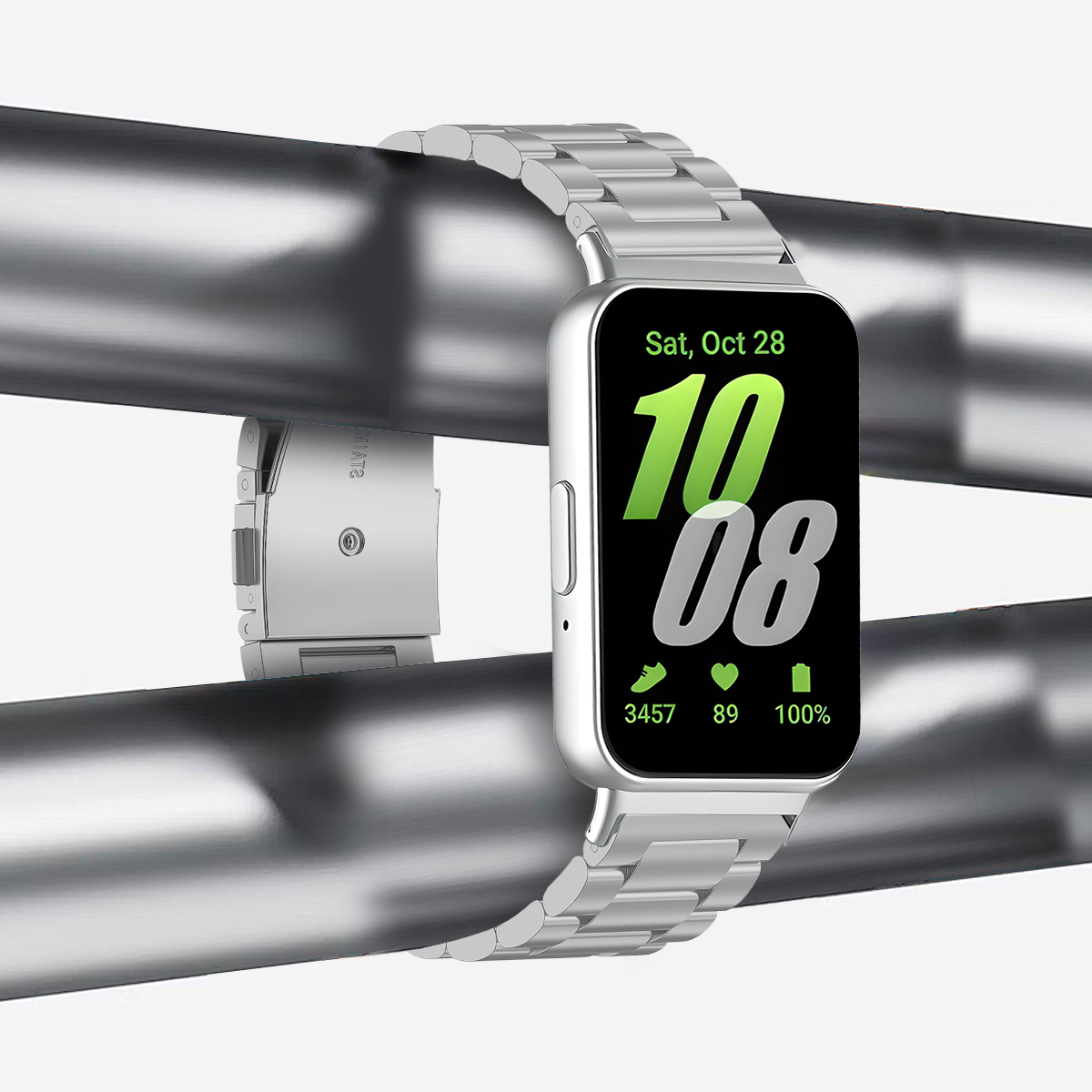 Pasek ze stali nierdzewnej do  – Luxury Watch Galaxy recenzja i cena
