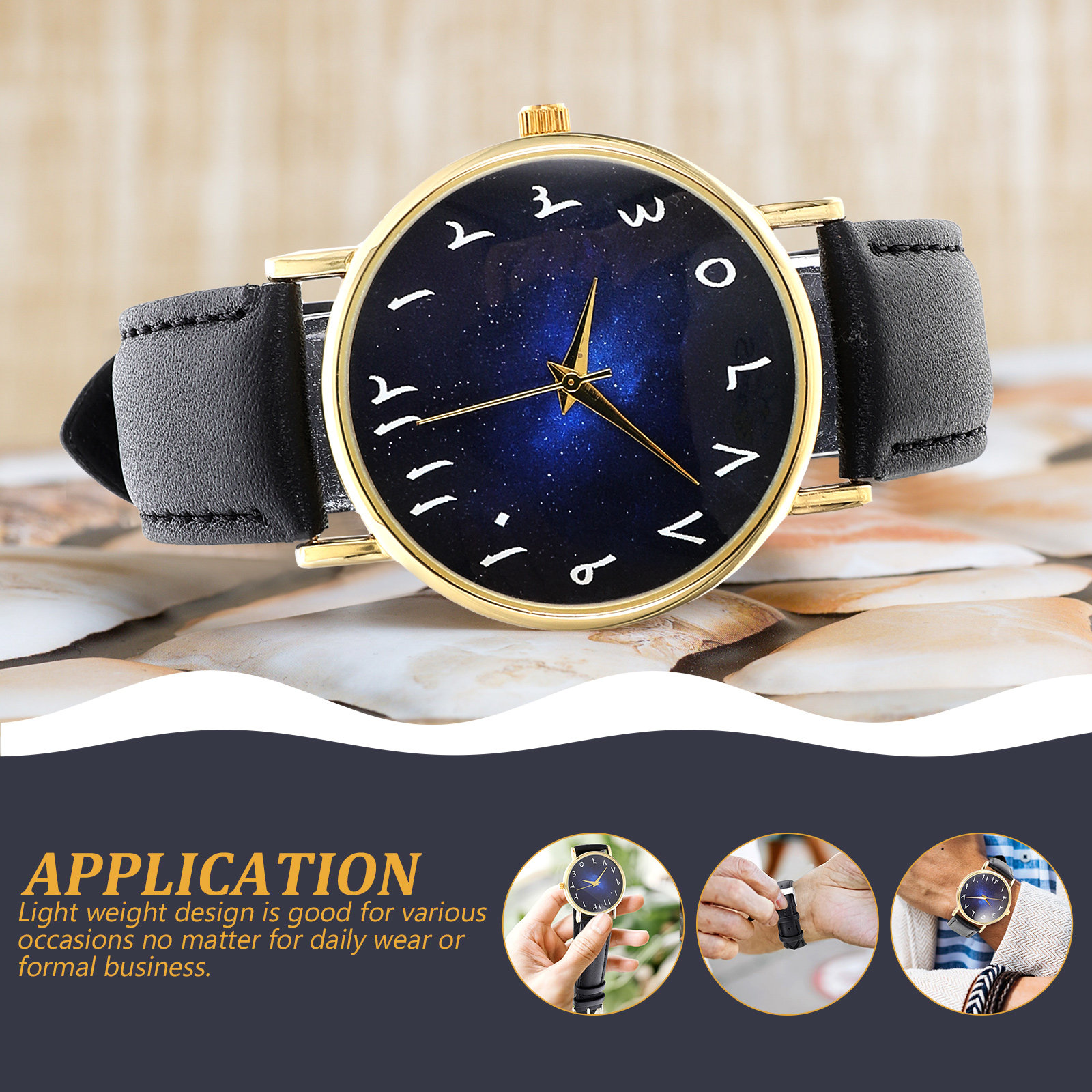 Modny zegarek kwarcowy z tarcz – Luxury Watch With Arabic Numerals recenzja i cena