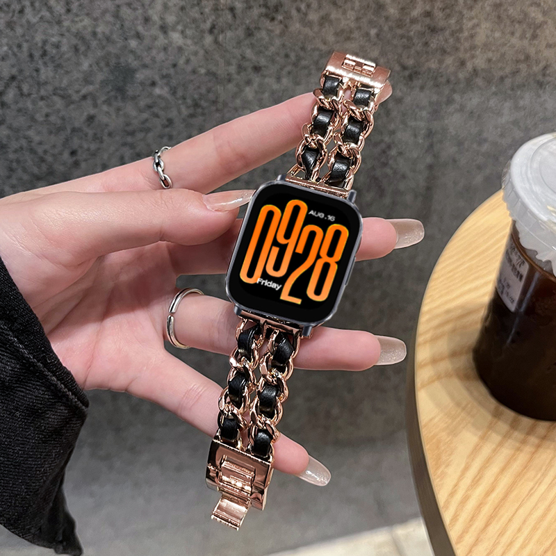 Luksusowa skóra + metalowy pas – Luxury Watch Galaxy recenzja i cena