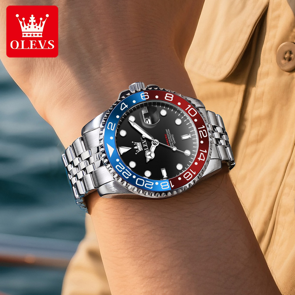OLEVS 5657 Oryginalny Zegarek  – Luxury Watch Men recenzja i cena
