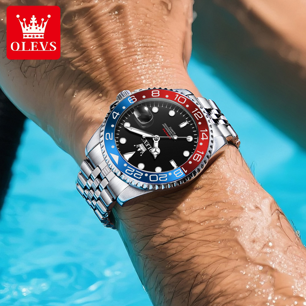 OLEVS 5657 Oryginalny Zegarek  – Luxury Watch Men recenzja i cena