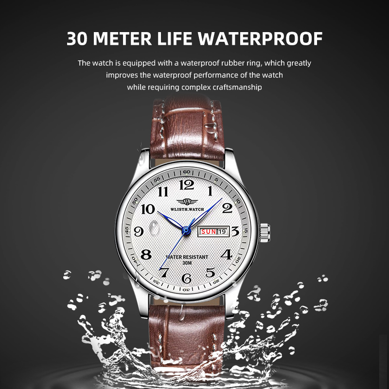 WLISTH Luksusowy Zegarek Męski – Luxury Watch With Arabic Numerals recenzja i cena