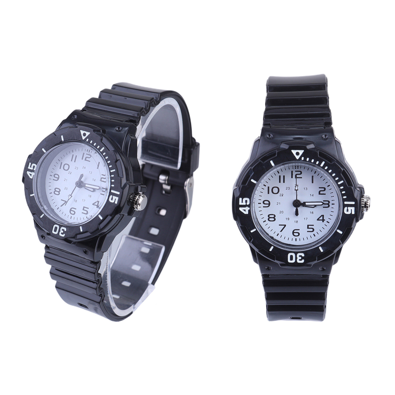 Czarno-biały zegarek kwarcowy  – Luxury Watch With Arabic Numerals recenzja i cena