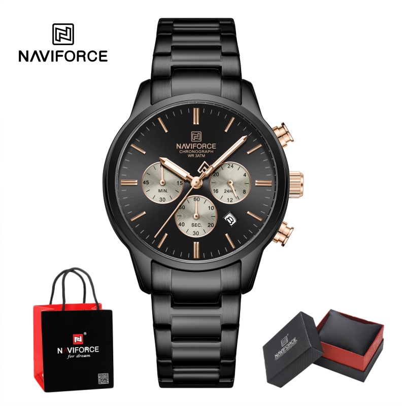 Zegarek męski NAVIFORCE Quartz – Luxury Watch Men recenzja i cena