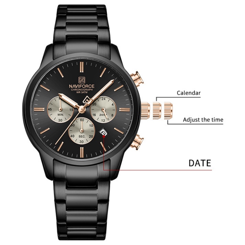 Zegarek męski NAVIFORCE Quartz – Luxury Watch Men recenzja i cena