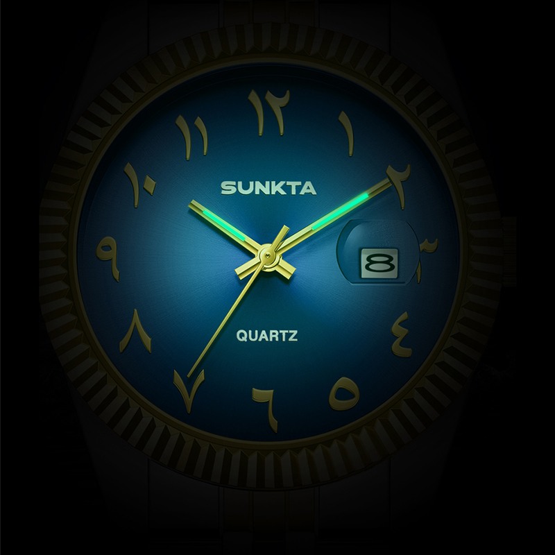 Zegarek damski SUNKTA, luksuso – Luxury Watch With Arabic Numerals recenzja i cena