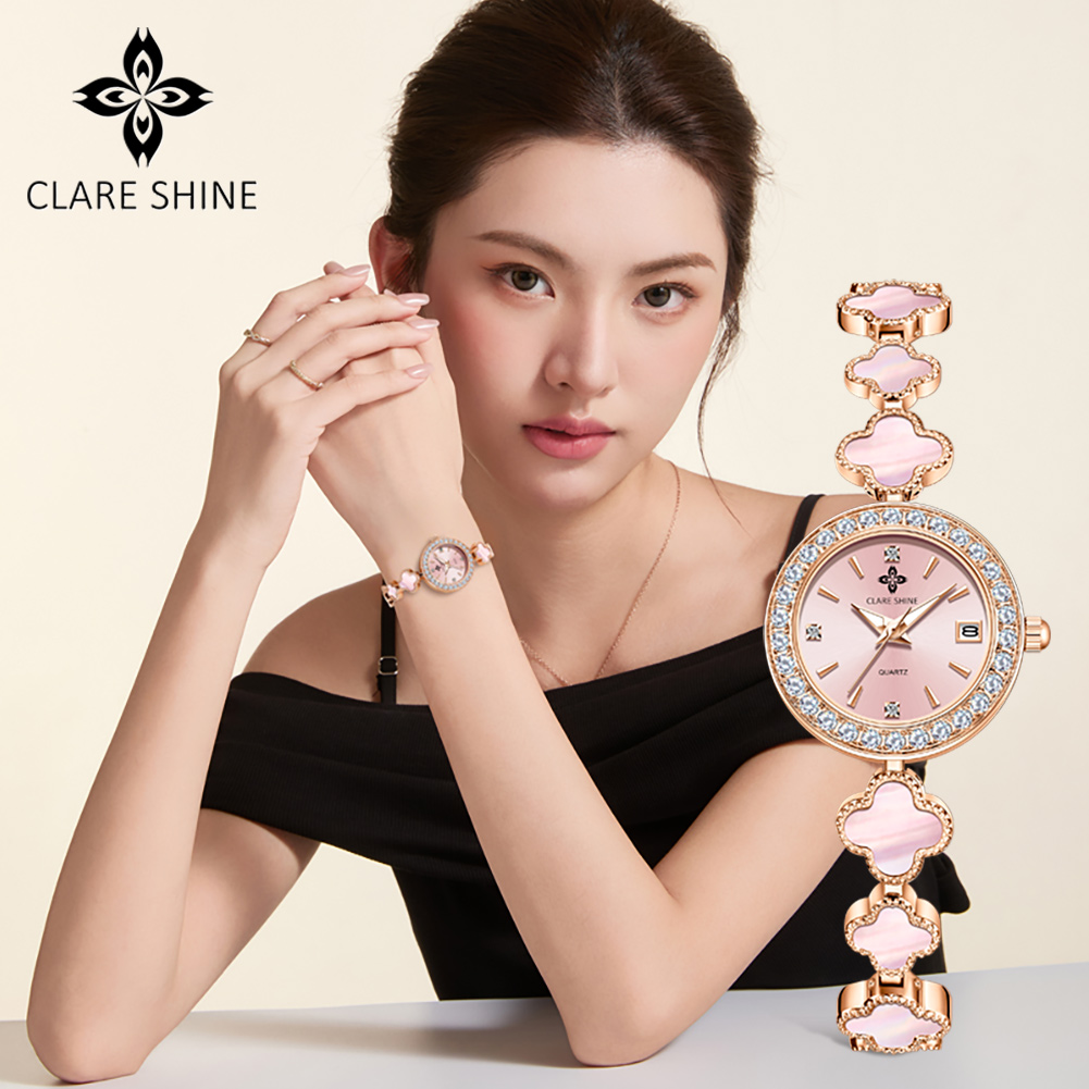 CLARE SHINE 7701 Seria Lucky M – Luxury Watch Diamond recenzja i cena