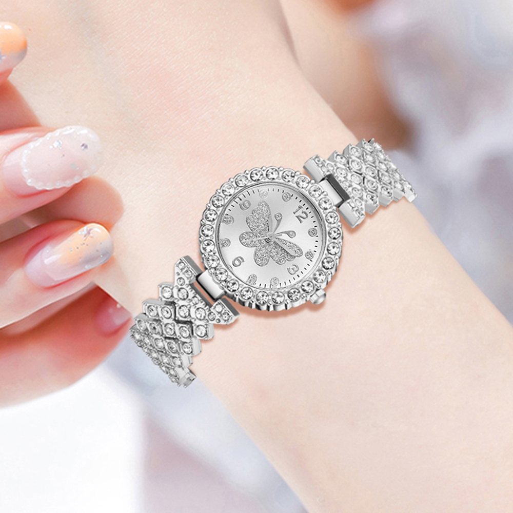 Zegarek damski z motywem motyl – Luxury Watch Diamond recenzja i cena