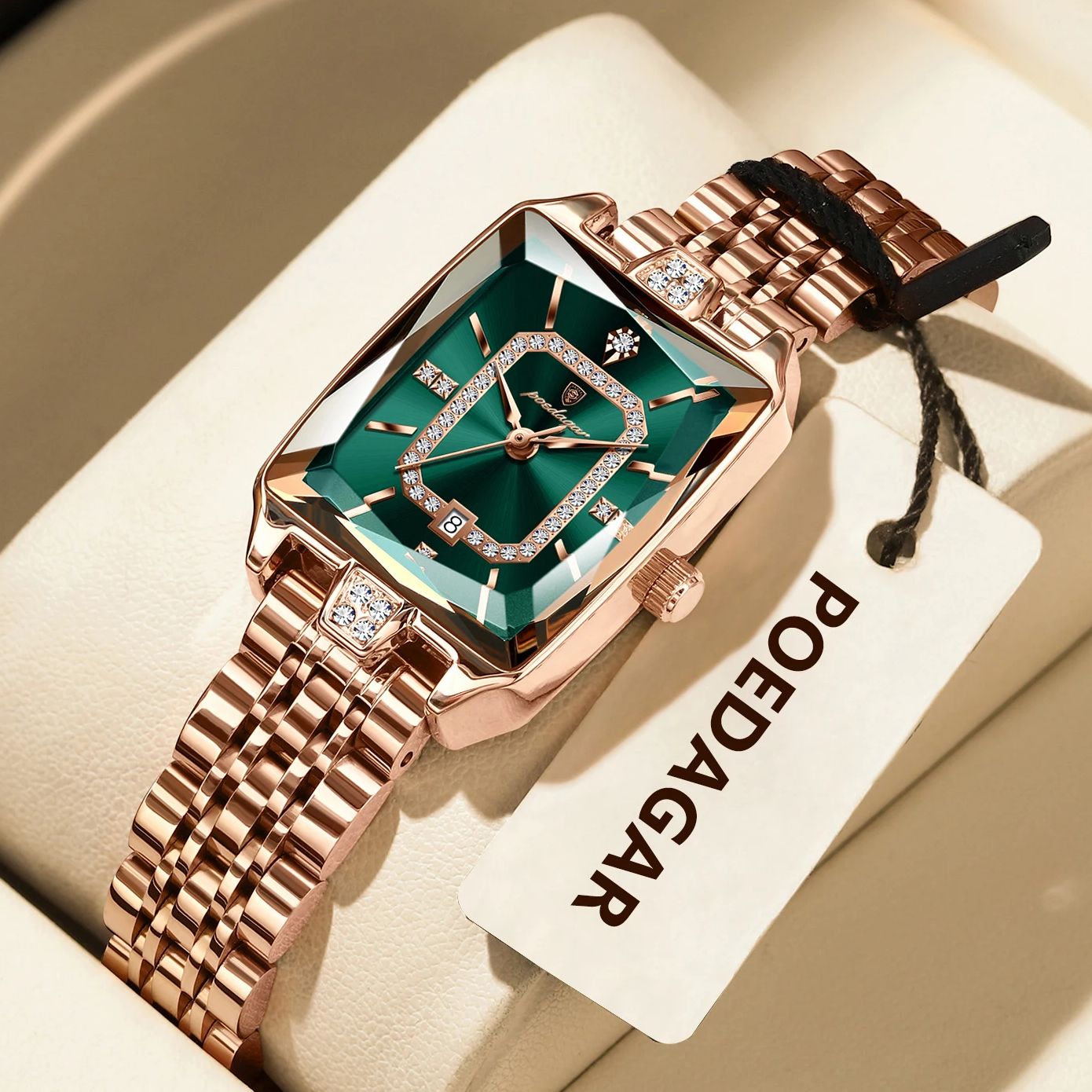 Zegarek damski POEDAGAR, luksu – Luxury Watch Ladies recenzja i cena