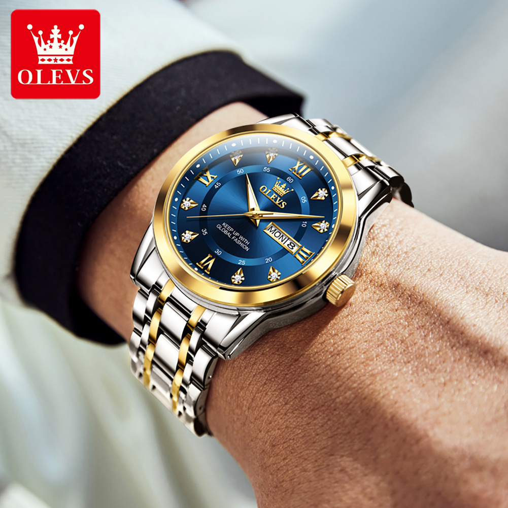OLEVS Marka Modne męskie zegar – Luxury Watch Men recenzja i cena