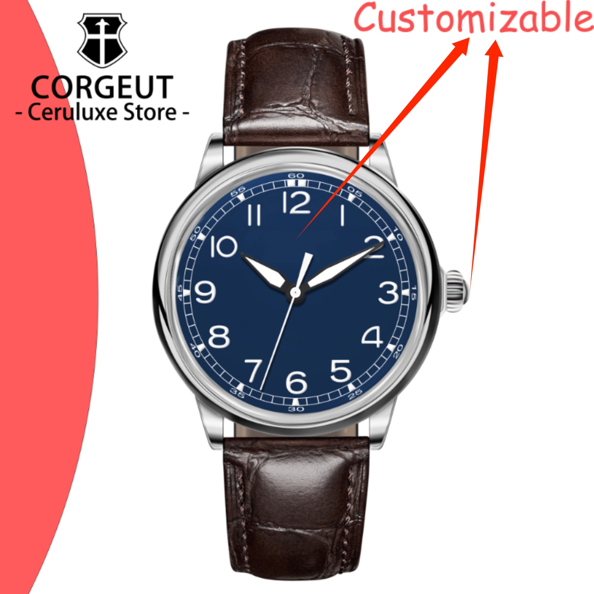 Zegarki męskie luksusowe z wła – Luxury Watch Logos recenzja i cena