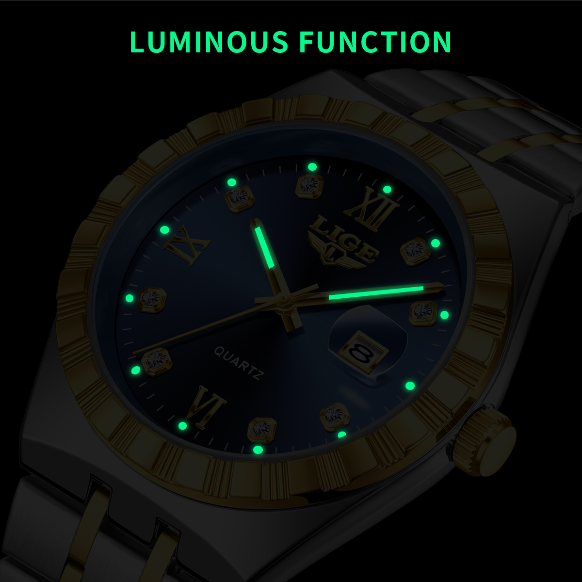 Zegarki męskie LIGE Business,  – Luxury Watch Men recenzja i cena